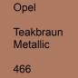 Preview: Opel, Teakbraun Metallic, 466.